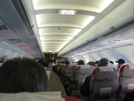 Interior do A320.